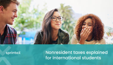 Sprintax nonresident tax workshop for international students