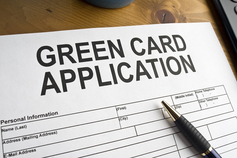 Green card applications for nonresidents