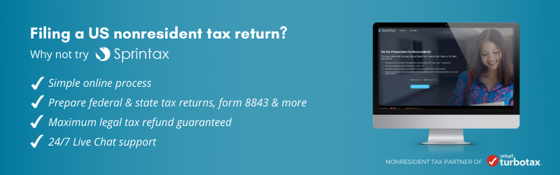 Sprintax Footer CTA - filing tax return