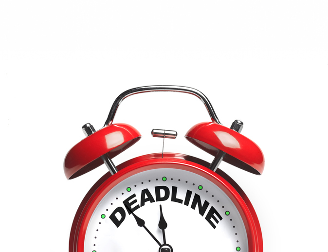 tax deadline clock
