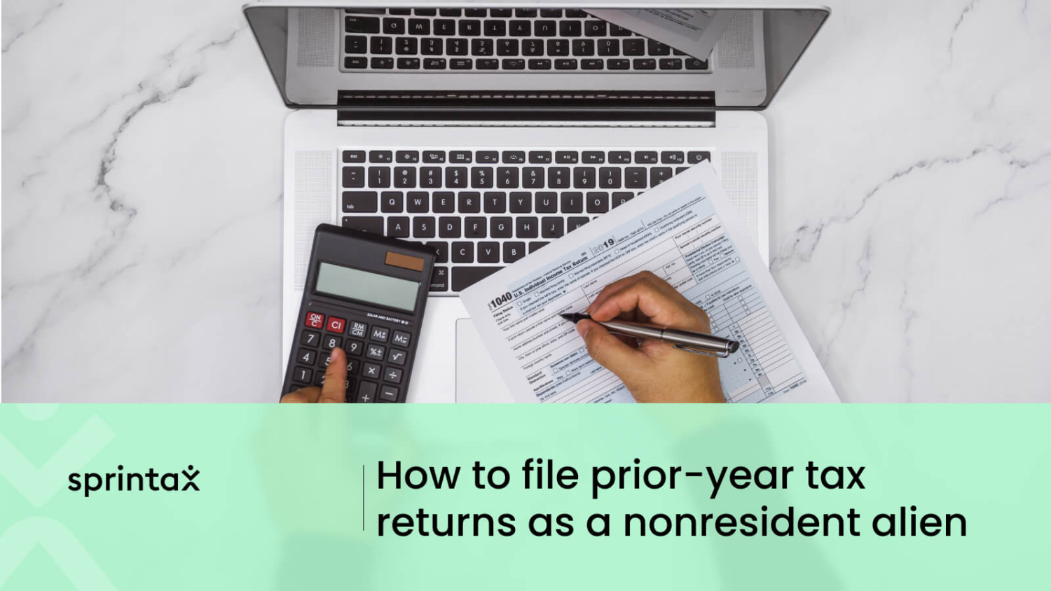 How To File Back Taxes On F J M Q Visas Filing Prior Year Tax Returns