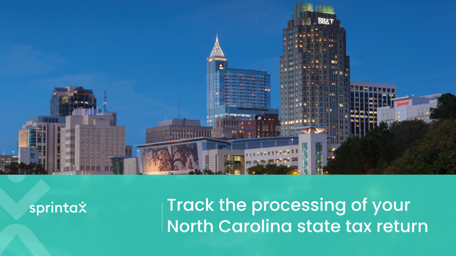 Track North Carolina state tax return