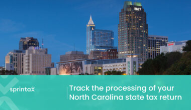 Track North Carolina state tax return