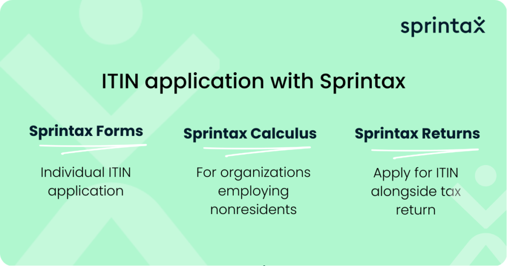 How to apply for ITIN for non-resident