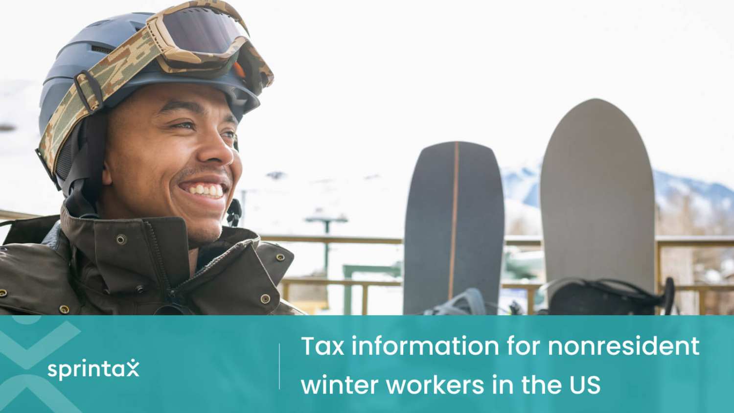 Winter work and travel program Tax information