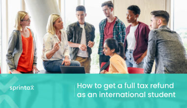 Full tax refund international students U.S.