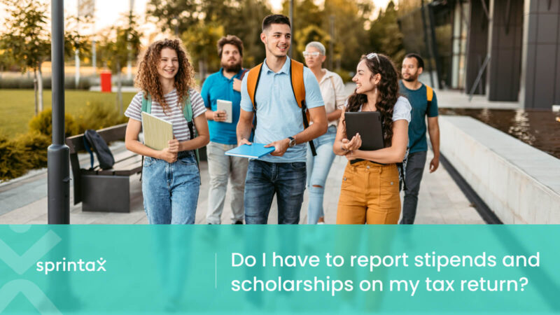 Do you have to pay taxes on scholarships in the U.S.?