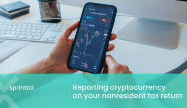 Reporting cryptocurrency on nonresident tax return