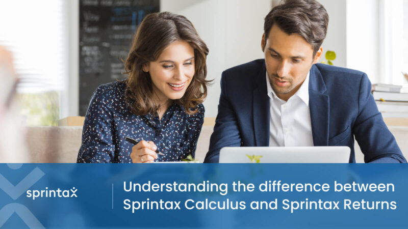 Sprintax Calculus vs Returns