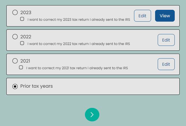 File prior year tax return with Sprintax