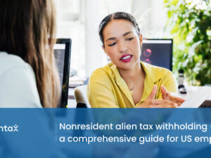 Nonresident alien tax withholding guide