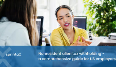 Nonresident alien tax withholding guide