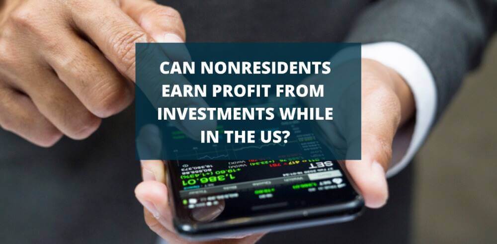 US nonresidents earn investment income