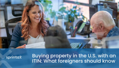 Buying U.S. property with an ITIN, used for managing foreign rental income tax.