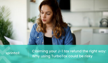 Claiming J-1 tax refund with Turbotax