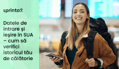 Data de intrare si iesire in SUA