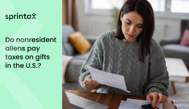 Do nonresident aliens pay taxes on gifts in the U.S.