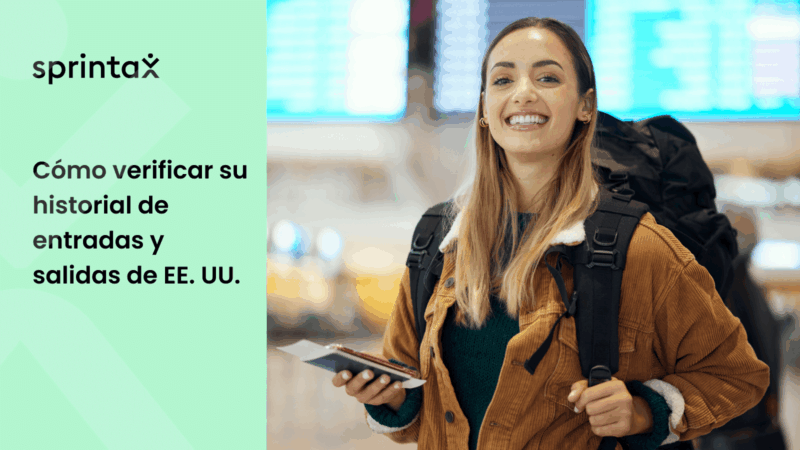 Historial de entradas y salidas de usa