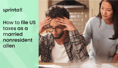 How to file US taxes as a married nonresident alien