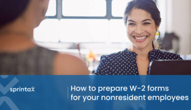 How to fill out a W2 form for nonresident employees