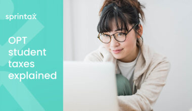 OPT student tax guide