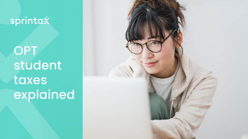 OPT student tax guide