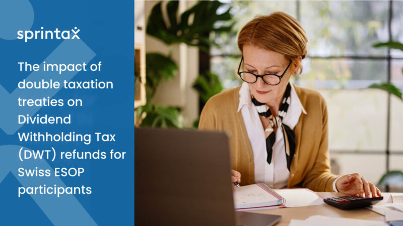 reclaiming Swiss withholding tax on dividends