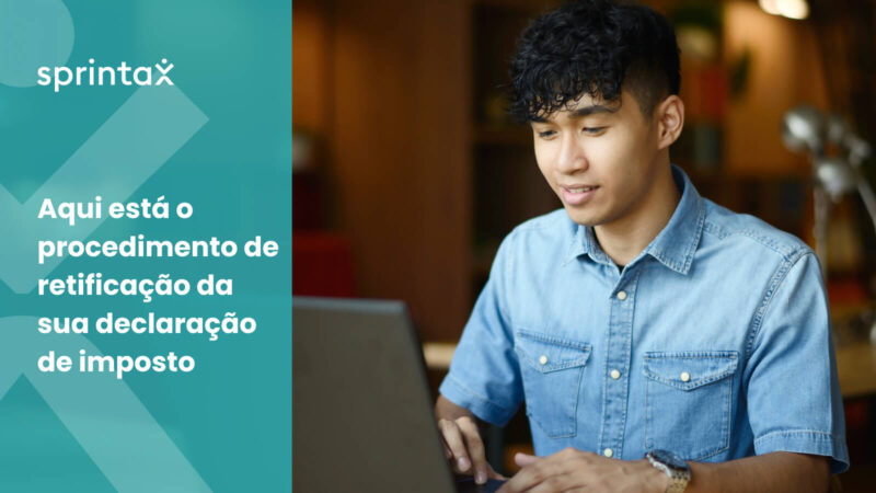 retificacao da sua declaracao de imposto